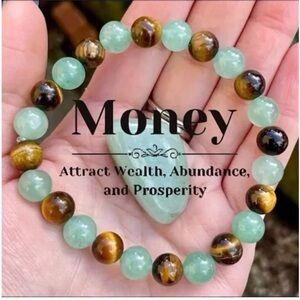 Money Bracelet - Attract Wealth - Career And Wealth Bracelet, Lucky Bracelet